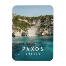 Cavernas de Paxos, Grécia, Ímã de Viagem