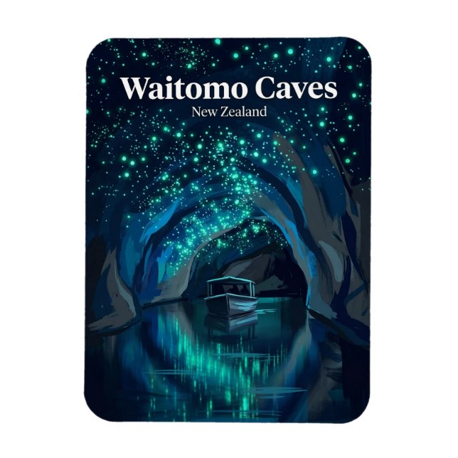 Íman Cavernas de Vaga-lumes de Waitomo Nova Zelândia (Vertical)