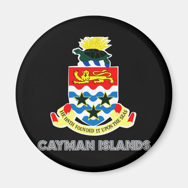 Íman Caymanian Emblem (Frente)