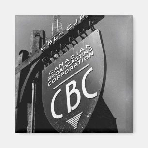 Íman CBC Jarvis Street Sign (1940)