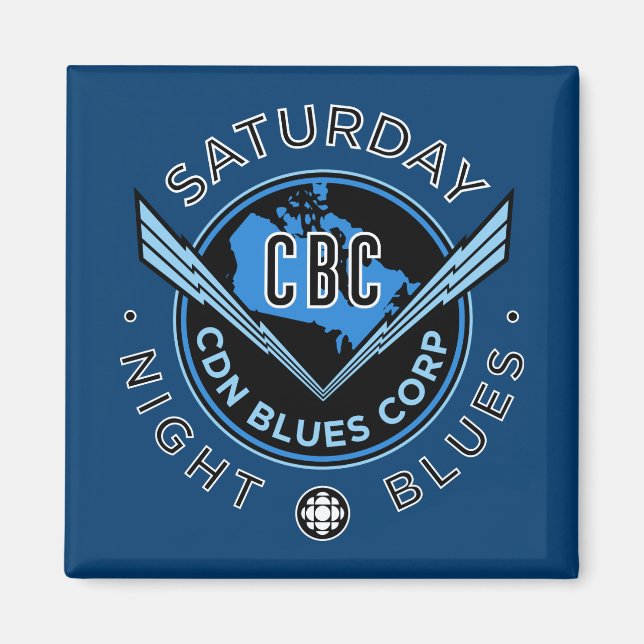 Íman CBC Saturday Night Blues (Frente)