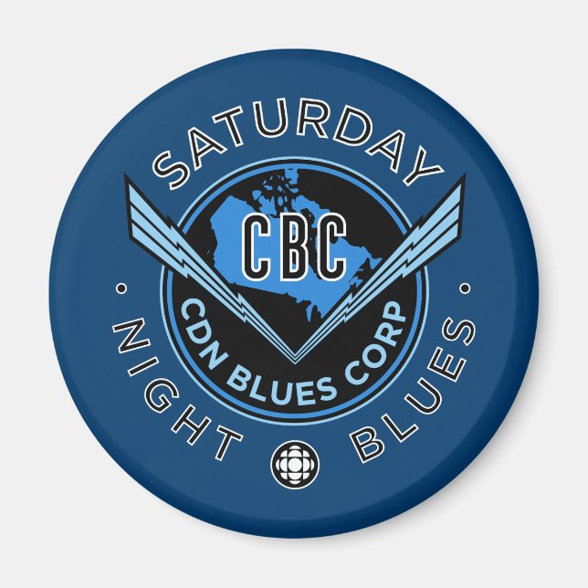 Íman CBC Saturday Night Blues (Frente)