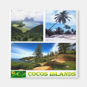 Íman CC - Ilhas Cocos e Keeling - Mosaico