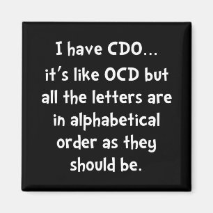 Íman CDO gosta de OCD