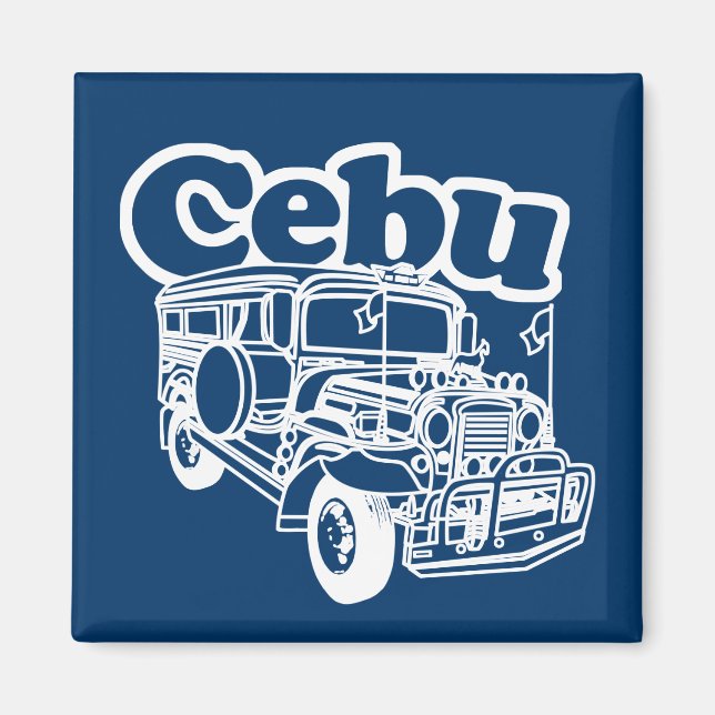 Íman Cebu Jeepney (Frente)