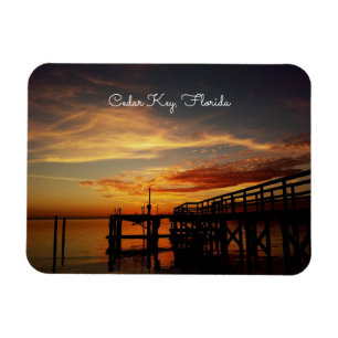 Íman Cedar Key Sunset Magnet