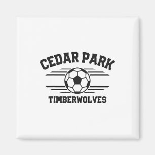 Íman Cedar Park Timberwolves Futebol Ll 2025