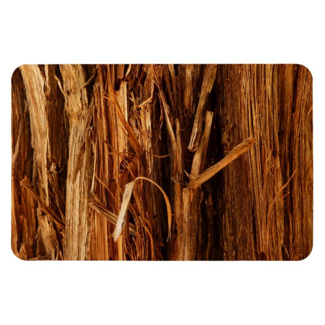 Íman Cedar Textura de Latido de Madeira (Horizontal)