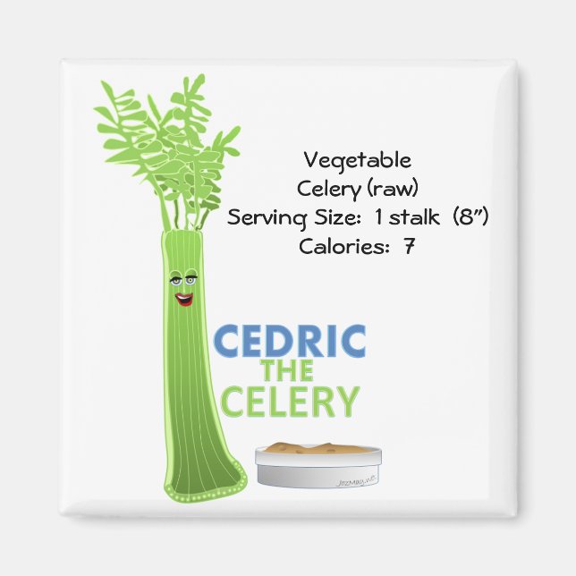Íman Cedric o Celery (Frente)