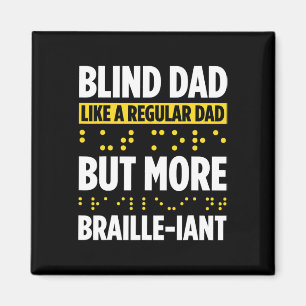 Íman Cegueira Para Pessoas Cegos Cegos Cegos Braille Re