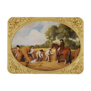 Íman Ceifeiras de George Stubbs , 1795 (esmalte no