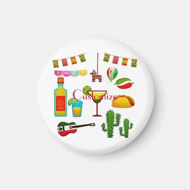 Íman Celebração Cinco de Mayo Thunder_Cove  (Frente)