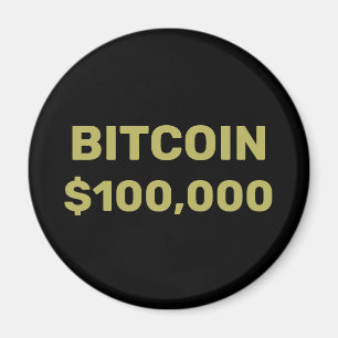 Íman Celebração de Bitmoeda 100000