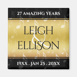 Íman Celebração do 27º aniversário do casamento mus