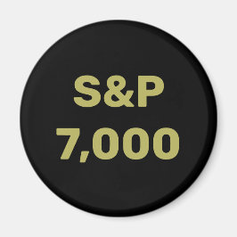 Íman Celebração do Índice de Bolsas de Nível S&P 7.000