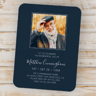 Íman Celebração do Memorial Funeral da Vida Foto Mode