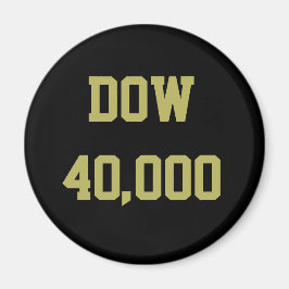 Íman Celebração do mercado de ações da Dow 40000