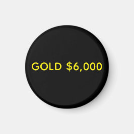 Íman Celebração do Mercado de Ouro $6.000