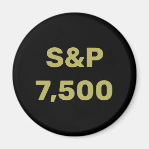 Íman Celebração do Nível 7.500 do Índice de Mercado de