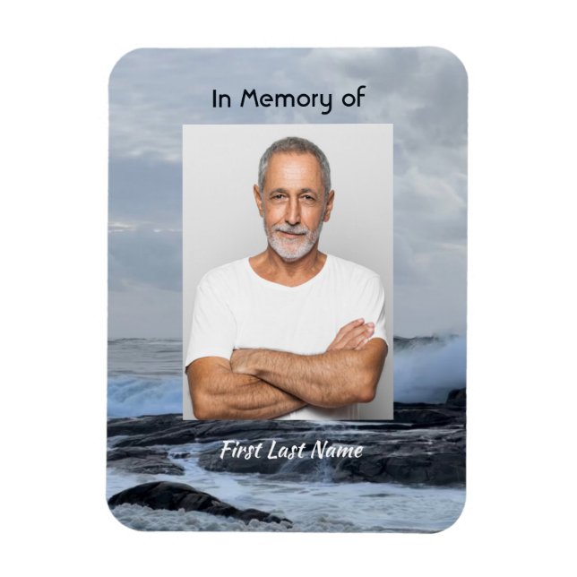 Íman Celebração do Oceano de Tempestade de Salvamento d (Vertical)