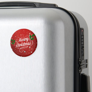 Íman Celebração Vermelho, Feliz Natal
