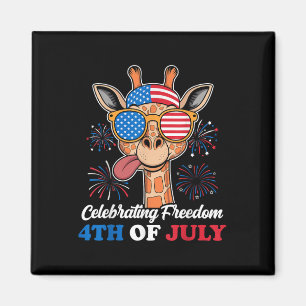 Íman Celebrando a Liberdade 4 De Julho, Patriótica Da B