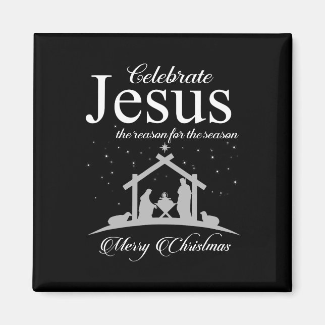 Íman Celebrar Jesus É A Razão Da Época Chris (Frente)