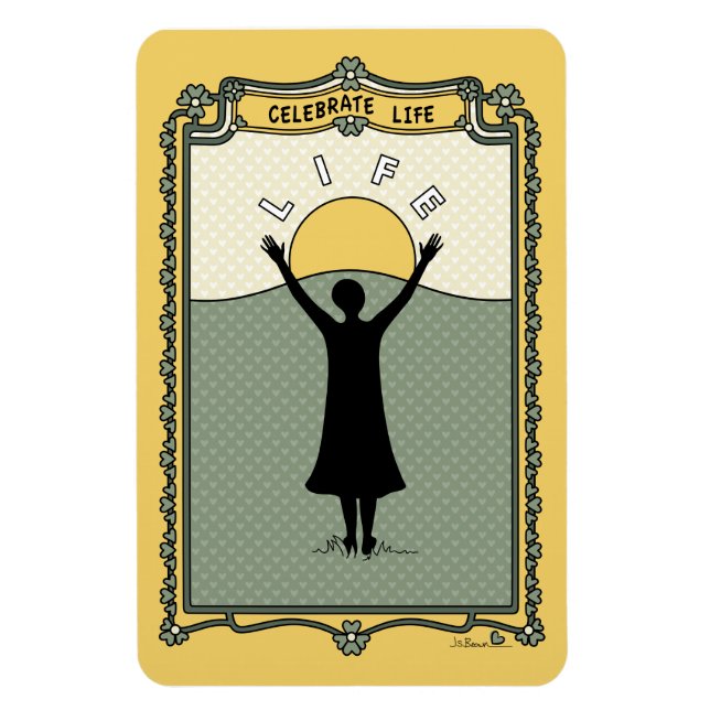 Íman Celebrar Life 2_C_Flexible Magnet 4"x6" (Vertical)