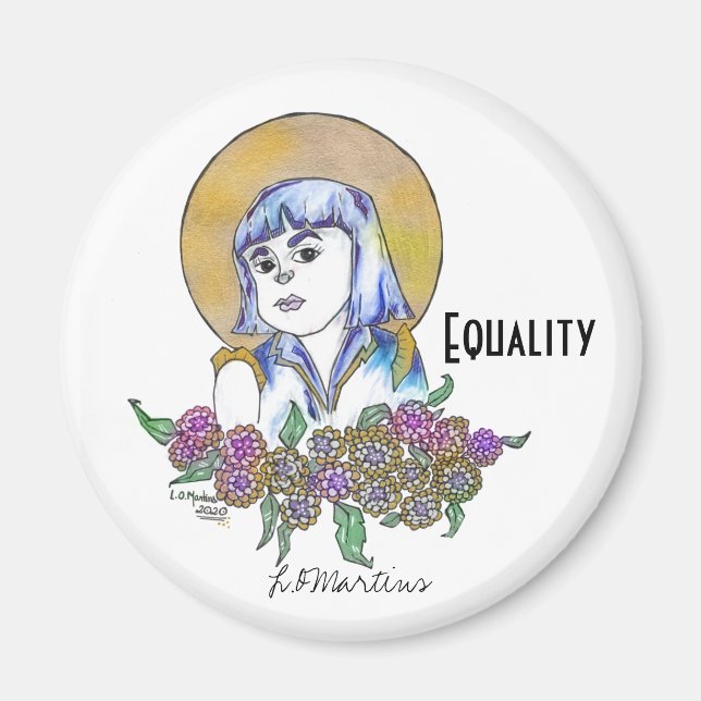 Íman Celebrar Mulheres Fortes (Frente)