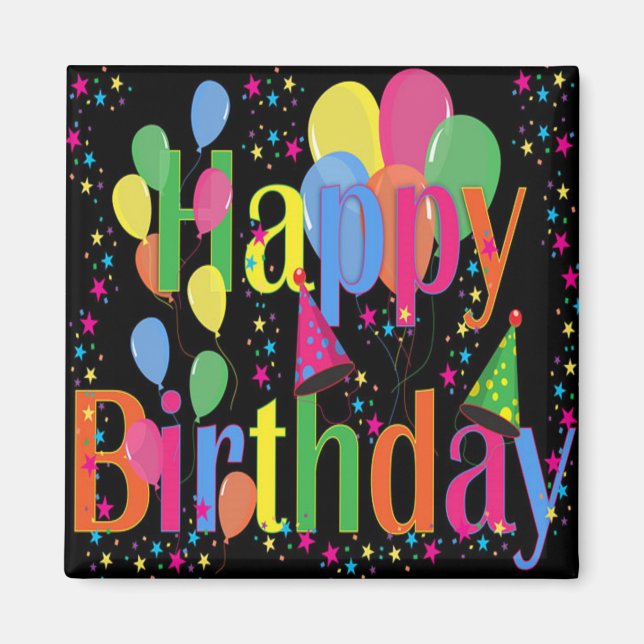 Íman Celebrar Parabéns (Frente)