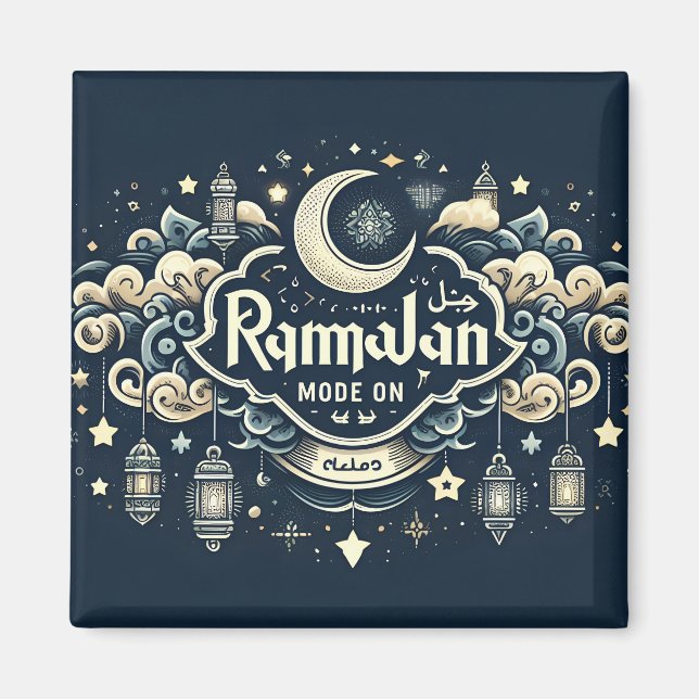 Íman Celebrar Ramadã com Modo RamadãOn (Frente)