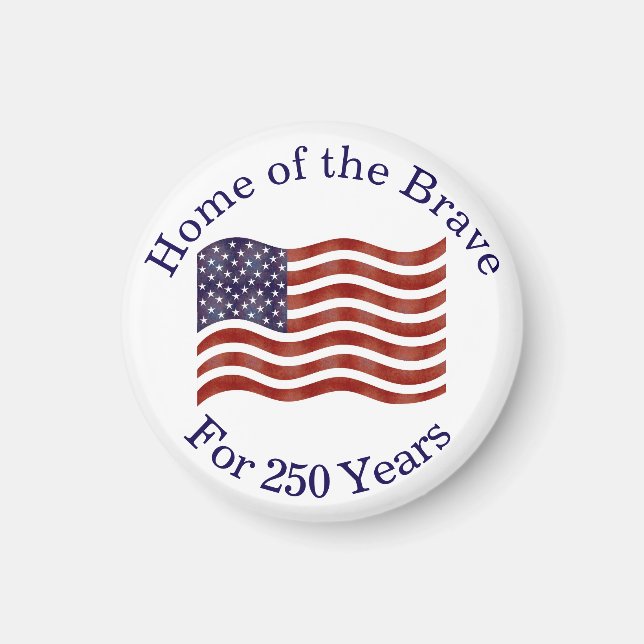 Íman Celebrate America 250 #37 (Frente)