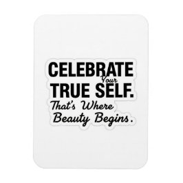 Íman Celebrate True Self Sticker