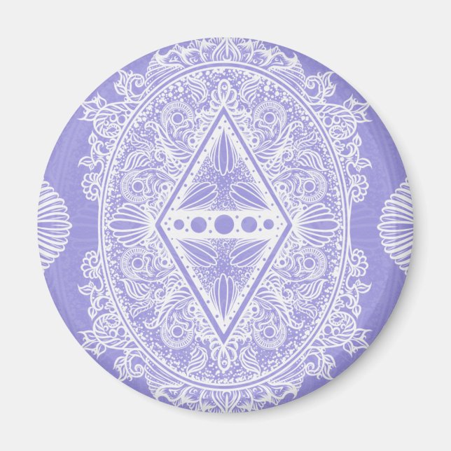 Íman Celestial Diamond Mandala (Frente)