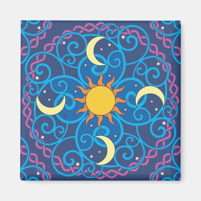 Íman Celestial Mandala Magnet (Frente)