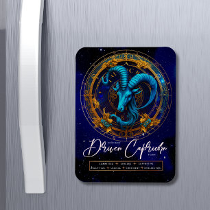 Íman Celestial Símbolo Zodíaco Fantasia Capricórnio Ani