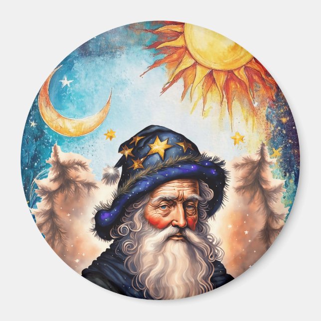 Íman Celestial Wizard Sun e Lua (Frente)
