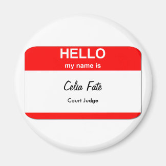 Íman Celia Fate, Juiz do Tribunal