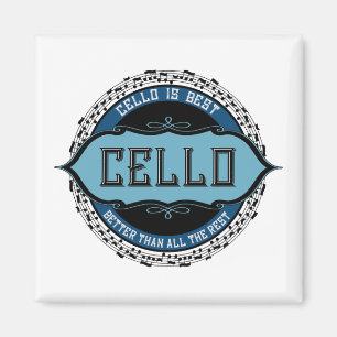 Íman Cello Best Music Note Circle