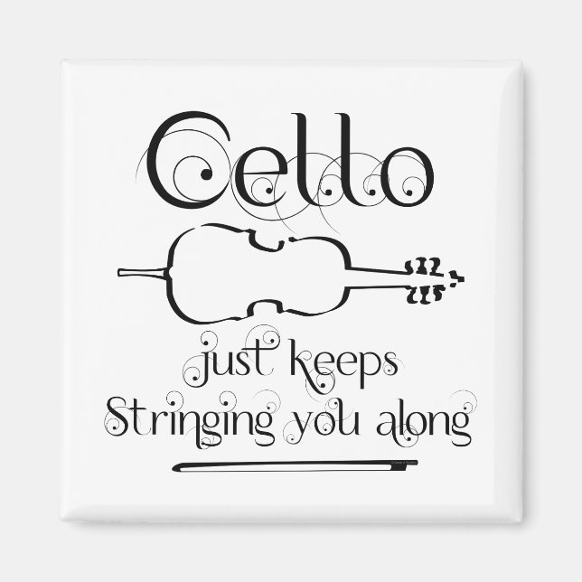 Íman Cello String Along (Frente)