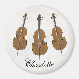 Íman Cello trio personalizado