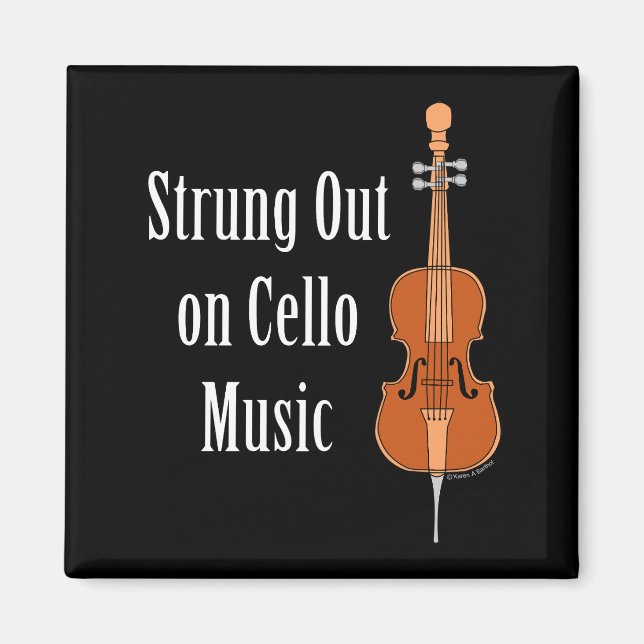 Íman Cello Viciado (Frente)