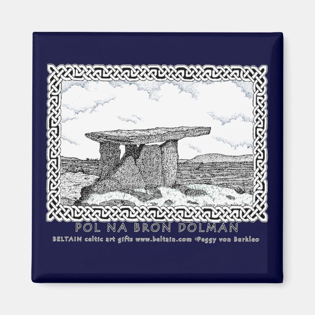 Íman Celta Magnets Celtic Dolman Design (Frente)