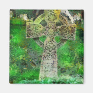 Íman Celtic Cross Gravestone