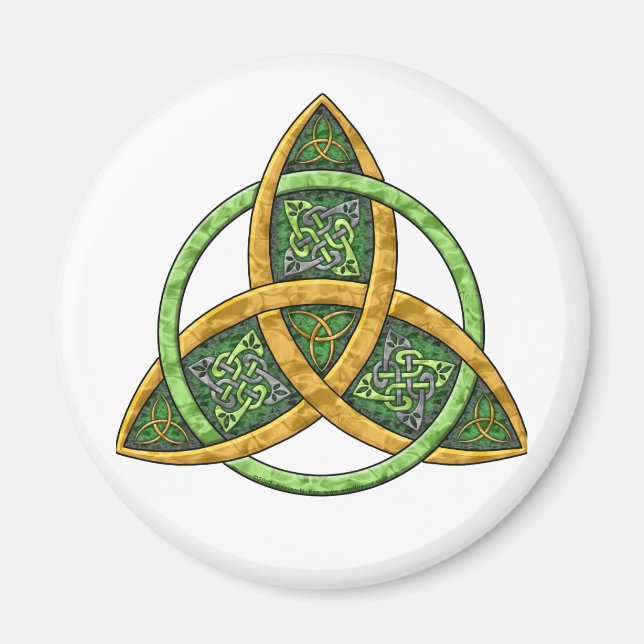 Íman Celtic Trinity Knot (Frente)