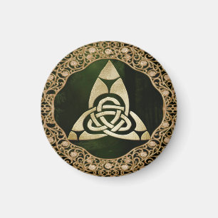 Íman Celtic Trinity Knot on Forest Shadows