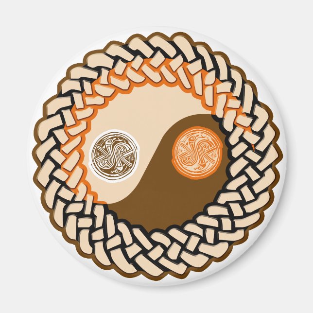 Íman Celtic Yin Yang (Frente)