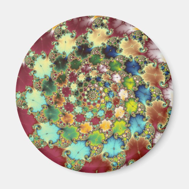 Íman Células Fractais - Magneta Fractal (Frente)