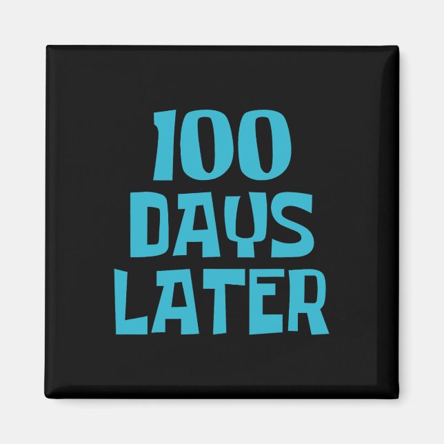 Íman Cem Dias Depois Do 100º Dia De Professora (Frente)
