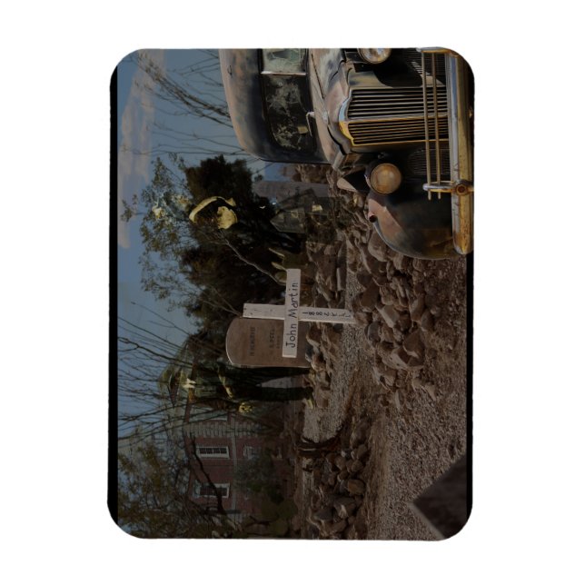 Íman Cemitério assombrado em tombstone (Vertical)